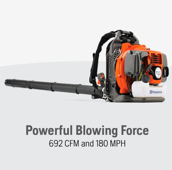 Husqvarna 350BT Backpack Leaf Blower Details 2