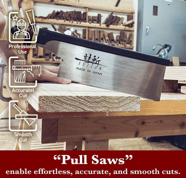 SUIZAN 6 Inch Japanese Dozuki Dovetail Hand Saw 2