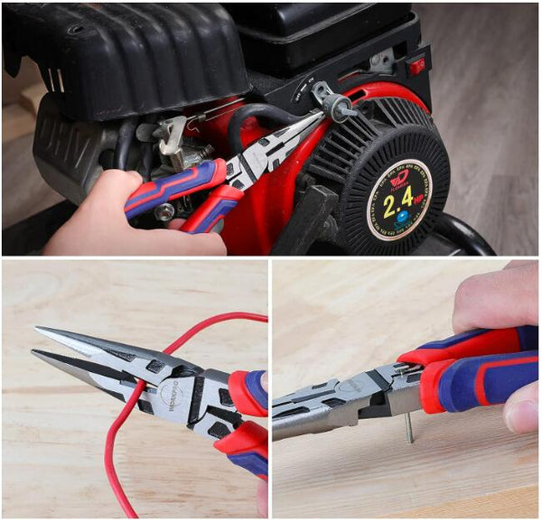 WORKPRO Premium W031269 Needle Nose Pliers Use