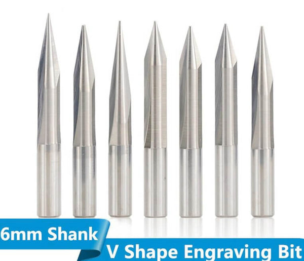 1PC V Shape CNC Carving Bit