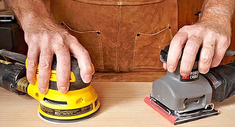 Belt Sander vs. Orbital Sander