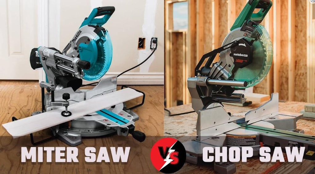 Chop Saw vs. Miter Saw
