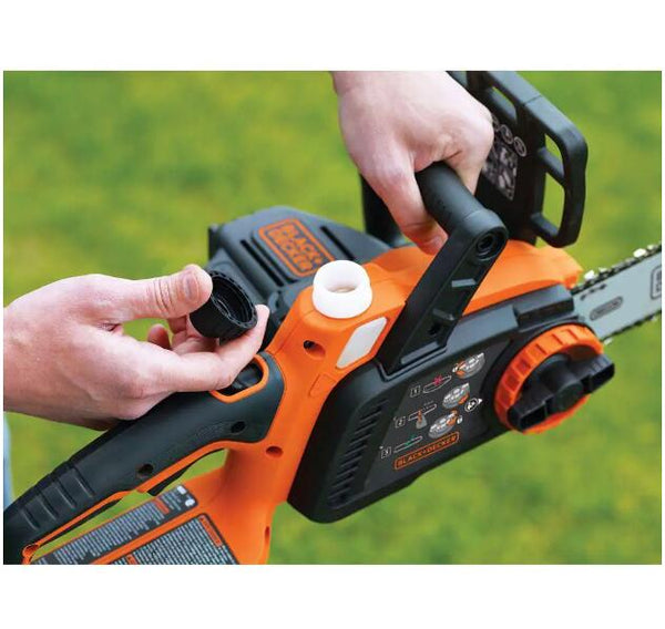 BLACK+DECKER LCS1020 Cordless Chainsaw Details 2