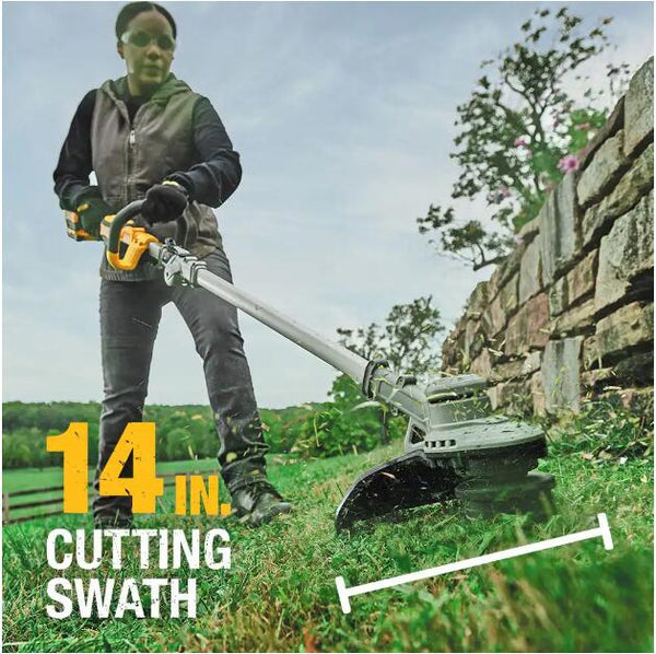 DeWalt DCST922P1 String Trimmer Cutting Swath
