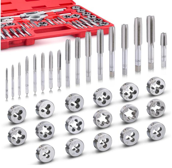 EFFICERE 40-Piece Premium Tap and Die Set Details 1