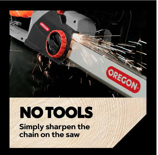 Oregon CS1500 Corded Electric Chainsaw Use