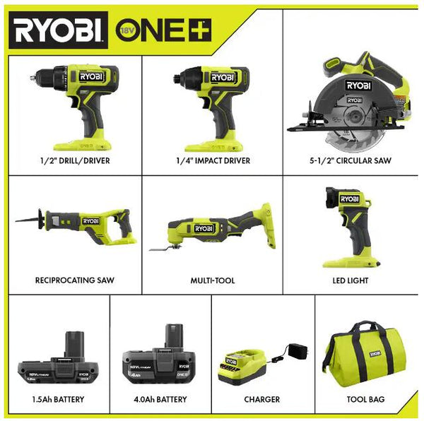 RYOBI P1819 Details 1