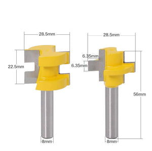 2pcs T-Slot Router Bits