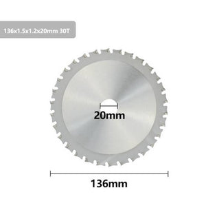 30 40T Circular Metal Cutting Blade 136mm