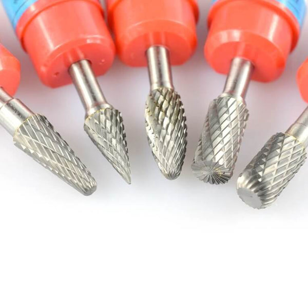 6mm Shank Carbide Double Cut Rotary Burrs Details