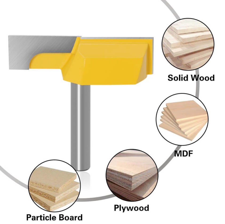 Bottom Cleaning Router Bits Dia 2-1/4