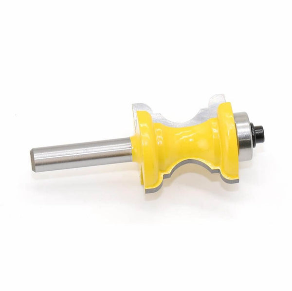 Bullnose with Bead Column Face Molding Router Bit Yellow