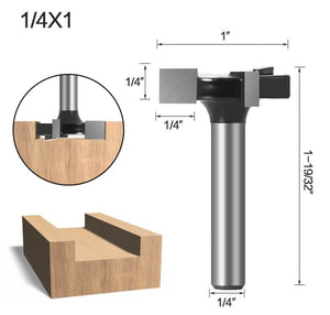 CNC Spoilboard Surfacing Router Bit 1 inch