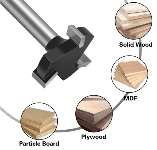 CNC Spoilboard Surfacing Router Bit Details