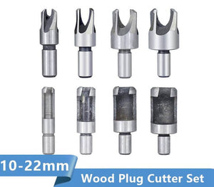 Carbon Steel Plug Cutter Set 8pcs