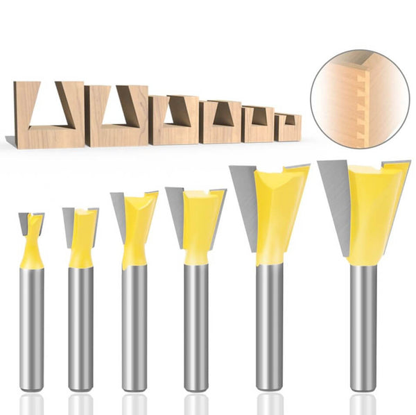 Dovetail Joint Router Bits Set
