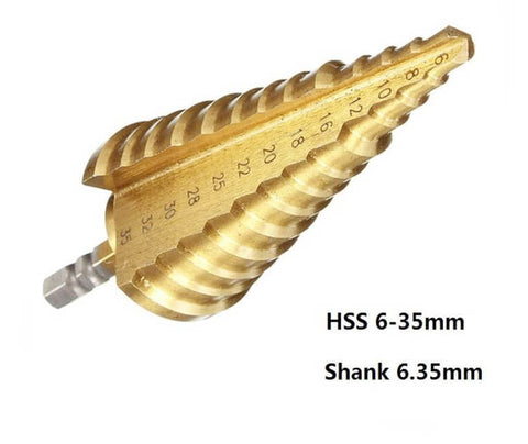 HSS Hex Shank Step Drill Bits