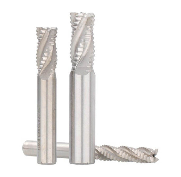 HSS Roughing End Mill 4 Flute Details