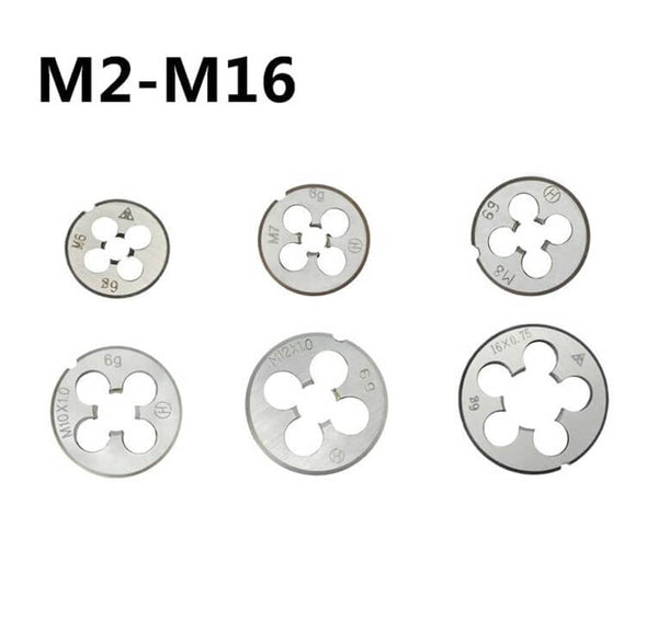 Right Hand Thread Die M2-M16