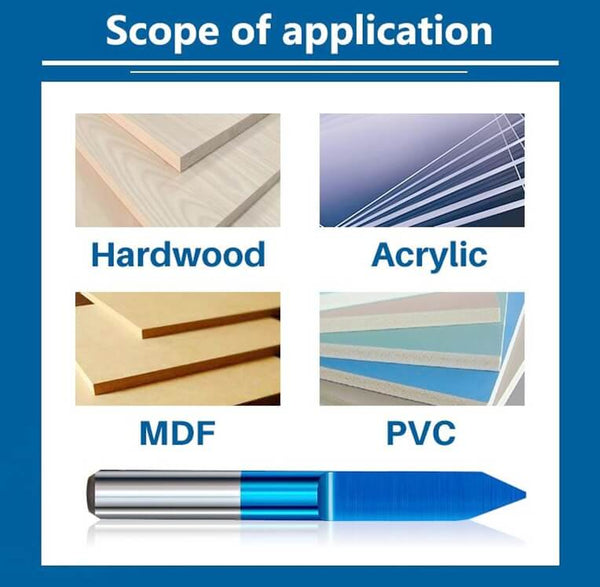 TCT V Shape PCB Engraving Bit Application