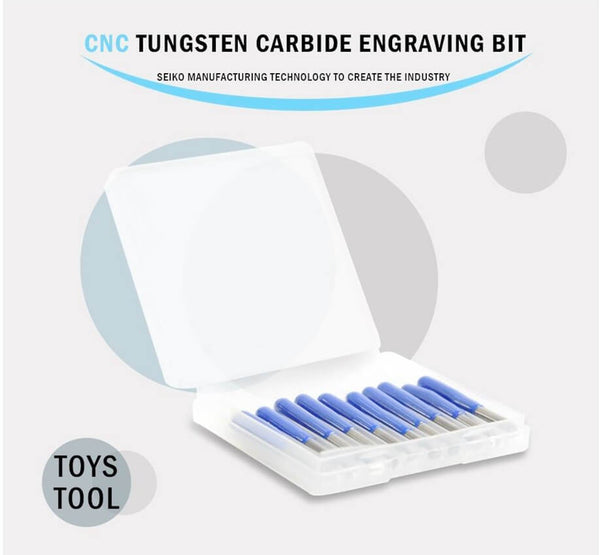 TCT V Shape PCB Engraving Bit with box