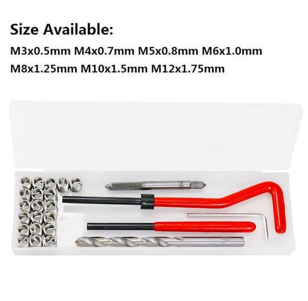 Thread Repair Tool Kit Applications
