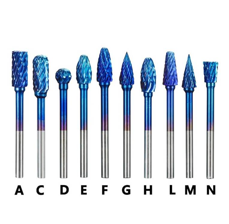 Tungsten Carbide Rotary Burrs Set